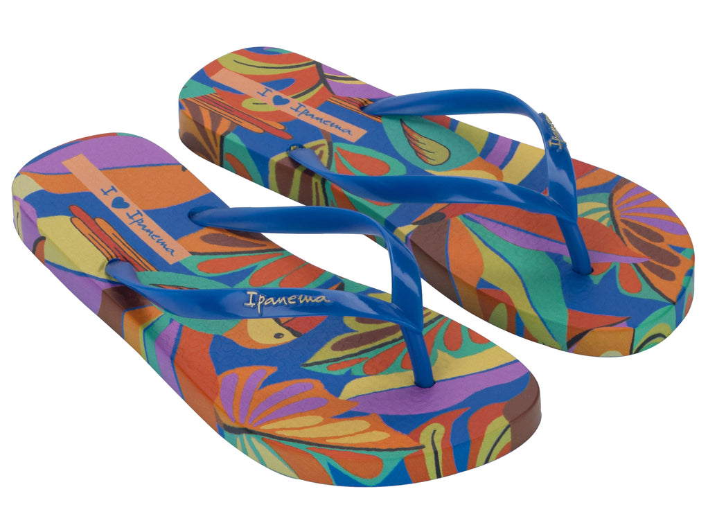 Sandalia Mujer Azul/Amarillo Xodo Ipanema