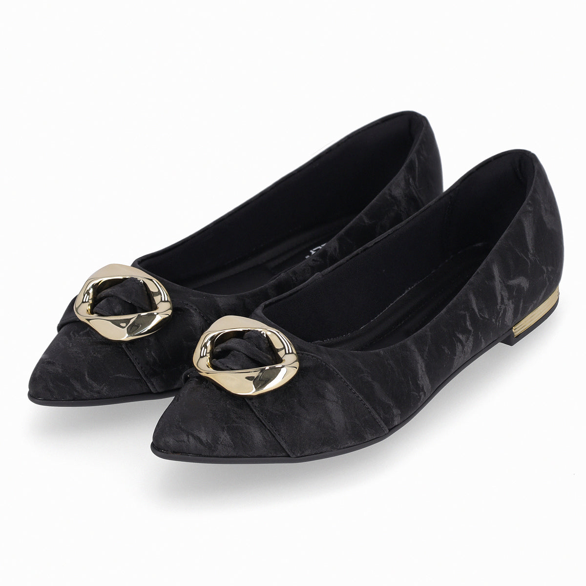 Zapato Mujer Negro/Dorado Ana 01 Piccadilly