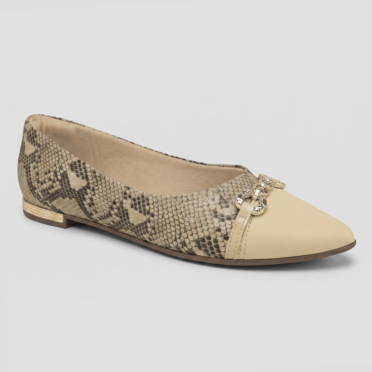 Zapato Mujer Reptil/Beige Ana 02 Piccadilly