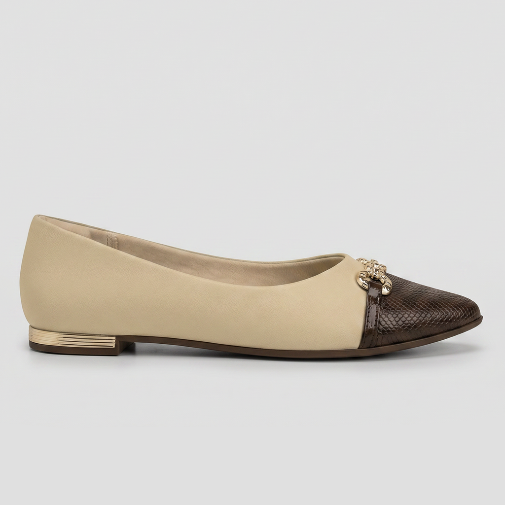 Zapato Mujer Vainilla/Chocolate Ana 02 Piccadilly