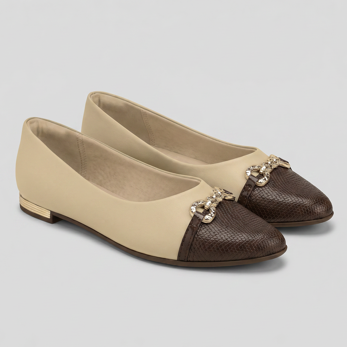 Zapato Mujer Vainilla/Chocolate Ana 02 Piccadilly