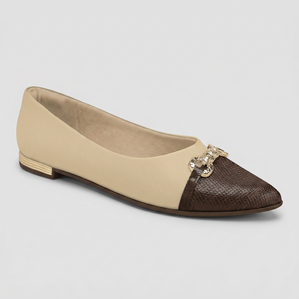 Zapato Mujer Vainilla/Chocolate Ana 02 Piccadilly