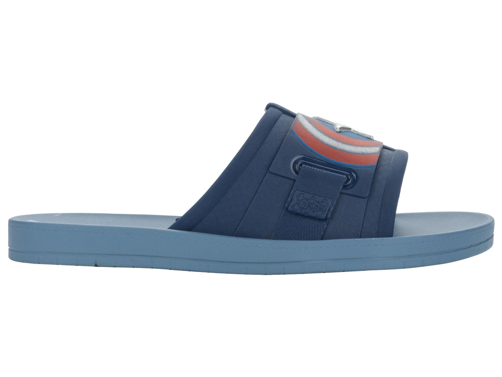 Sandalia Infantil Azul Capitan America Action Ipanema