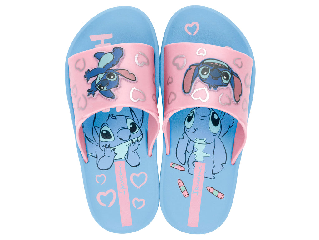 Sandalia Infantil Azul/Rosa Disney Fun Ipanema