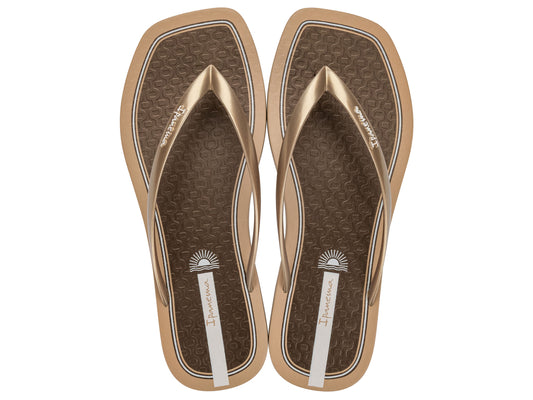 Sandalia Mujer Beige/Bronce Edge Glam Ipanema