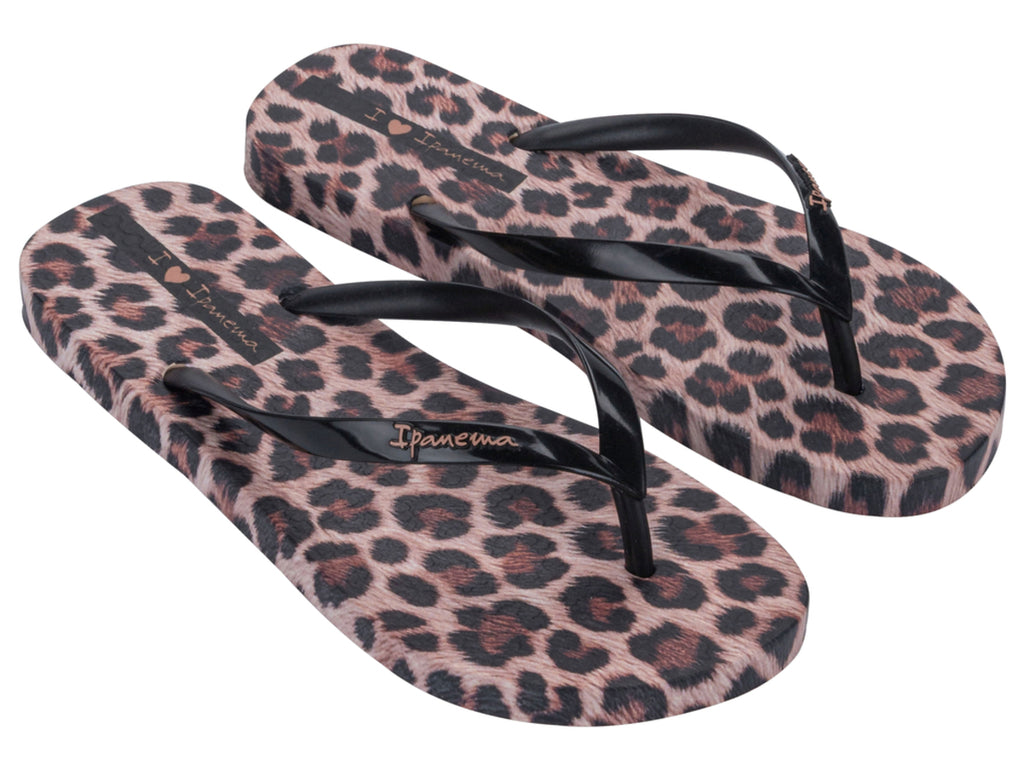 Sandalia Mujer Café/Negro Trendy Print Ipanema