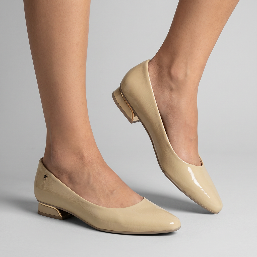 Zapato Mujer Vainilla/Charol Silvia 03 Piccadilly
