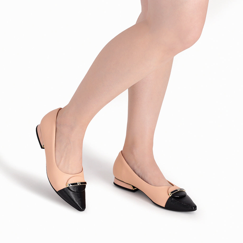 Zapato Mujer Rosa/Negro Silvia Piccadilly