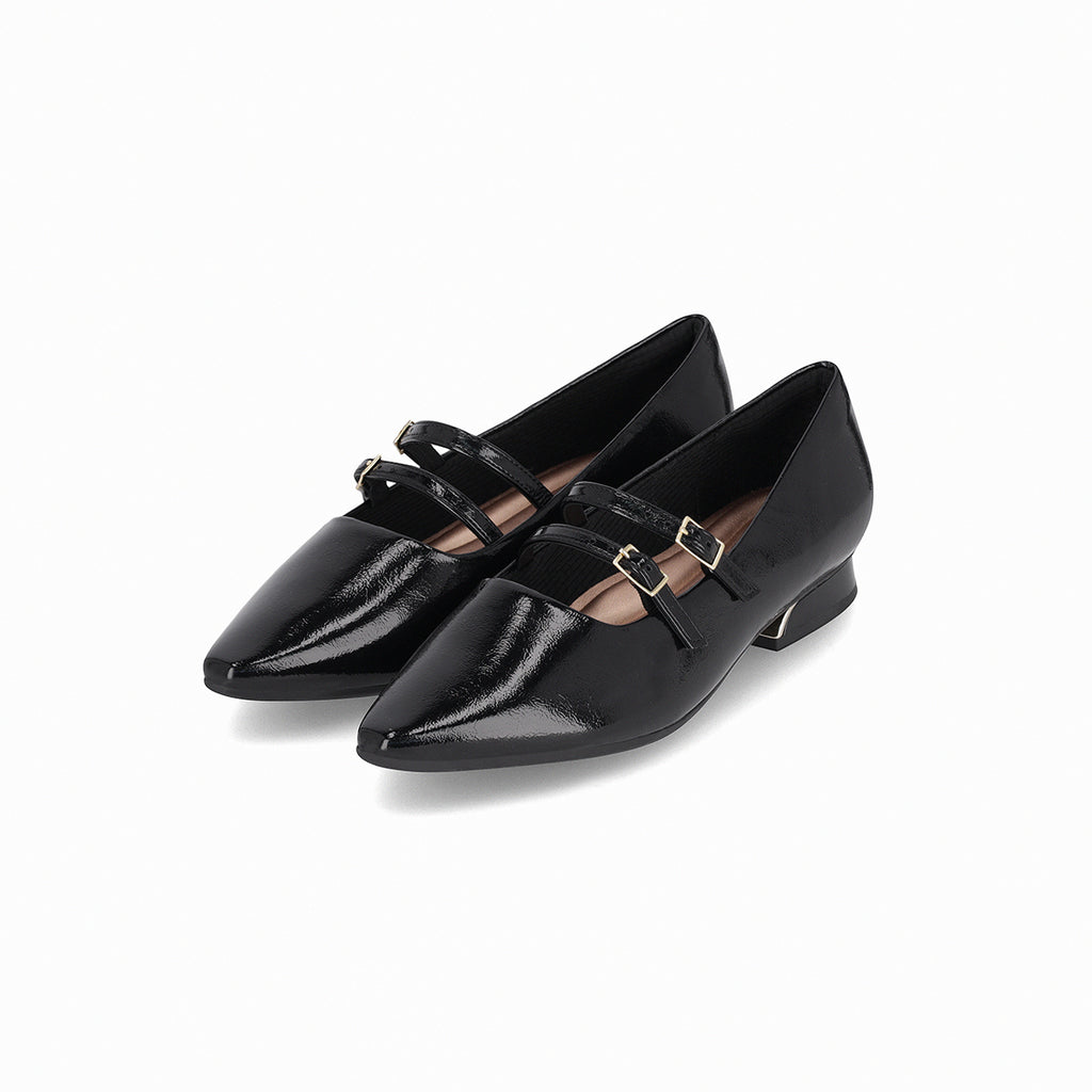 Zapato Mary Jane Silvia Negro