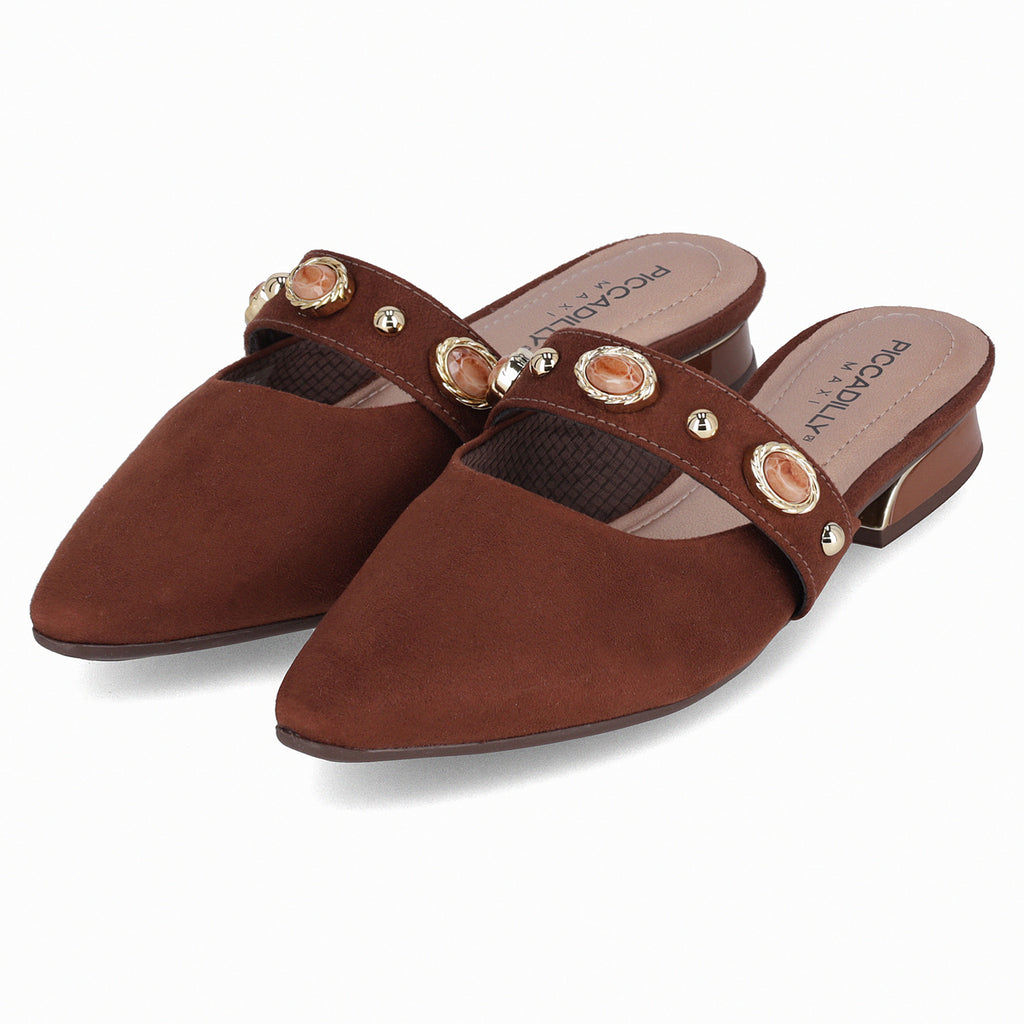 Zueco Mujer Café Silvia Piccadilly