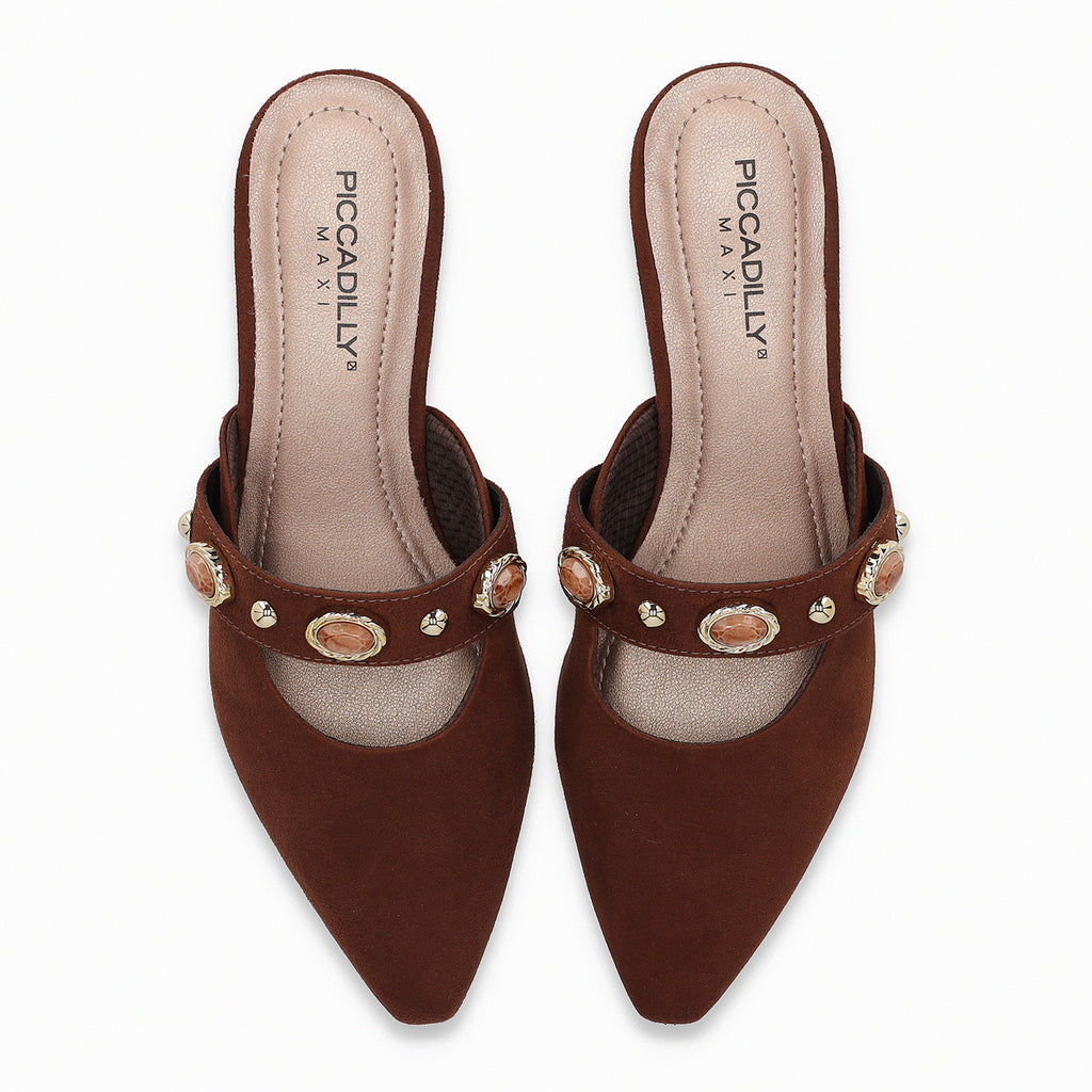 Zueco Mujer Café Silvia Piccadilly