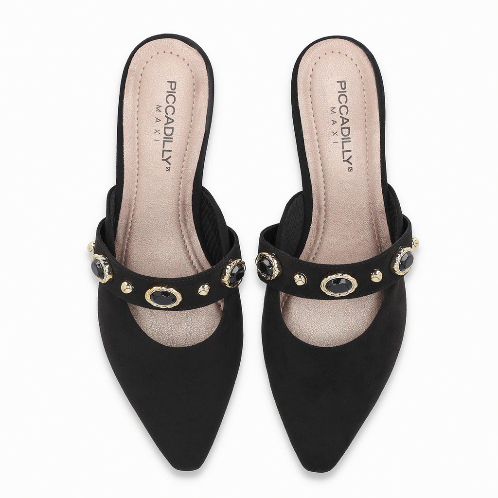 Zueco Mujer Negro Silvia Piccadilly