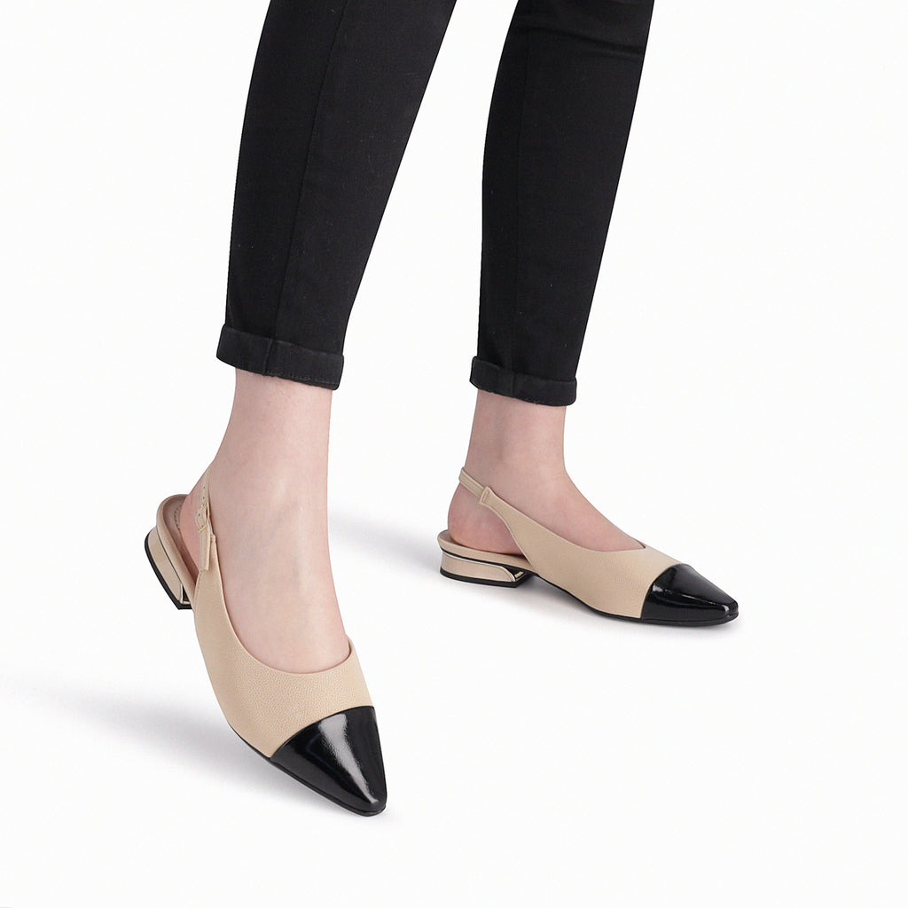 Zapato Mujer Nude/Charol Silvia 553  Piccadilly