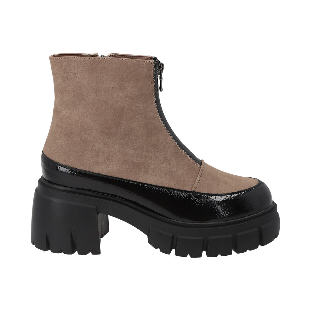 Botin Mujer Camel Plataforma Eva Detogni