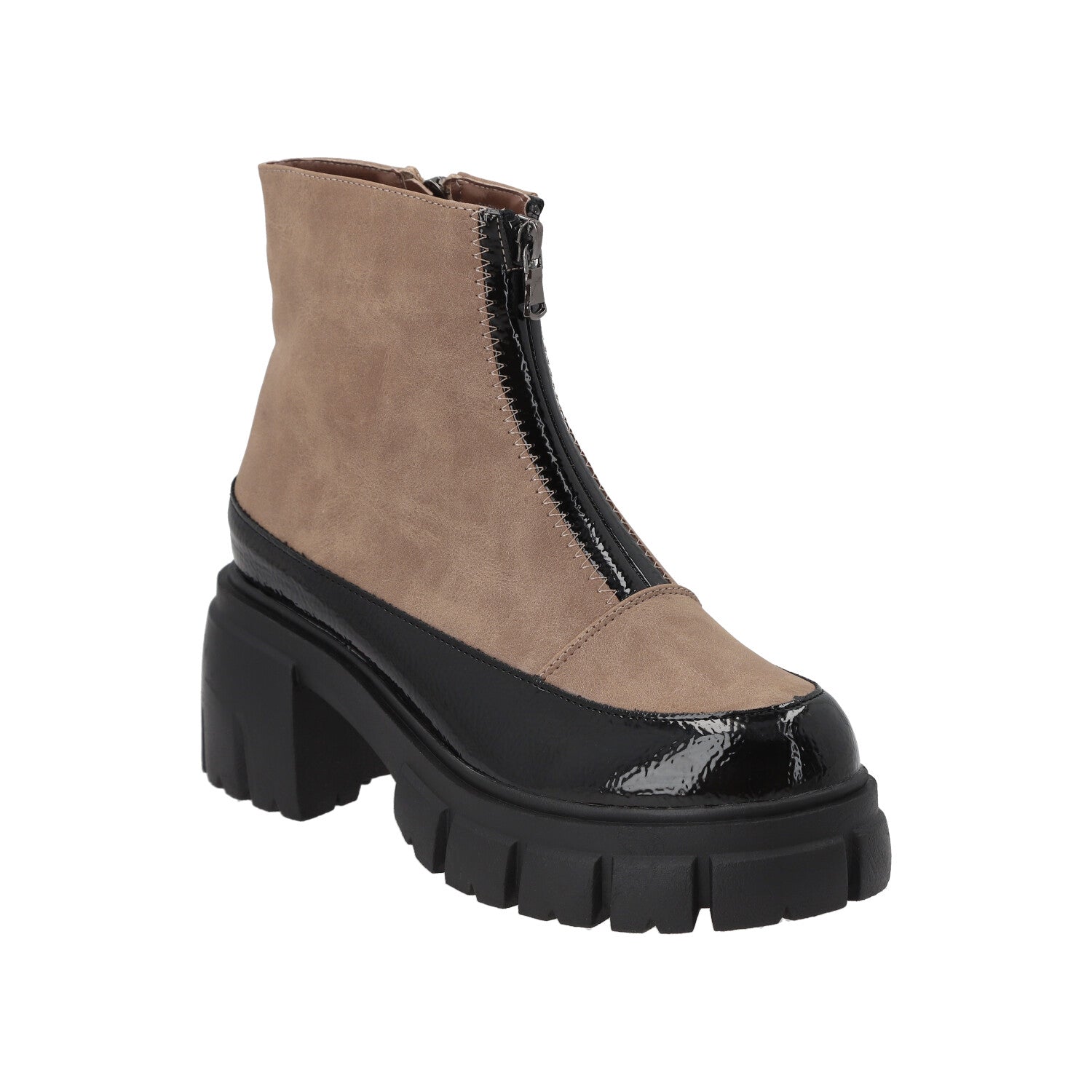 Botin Mujer Camel Plataforma Eva Detogni