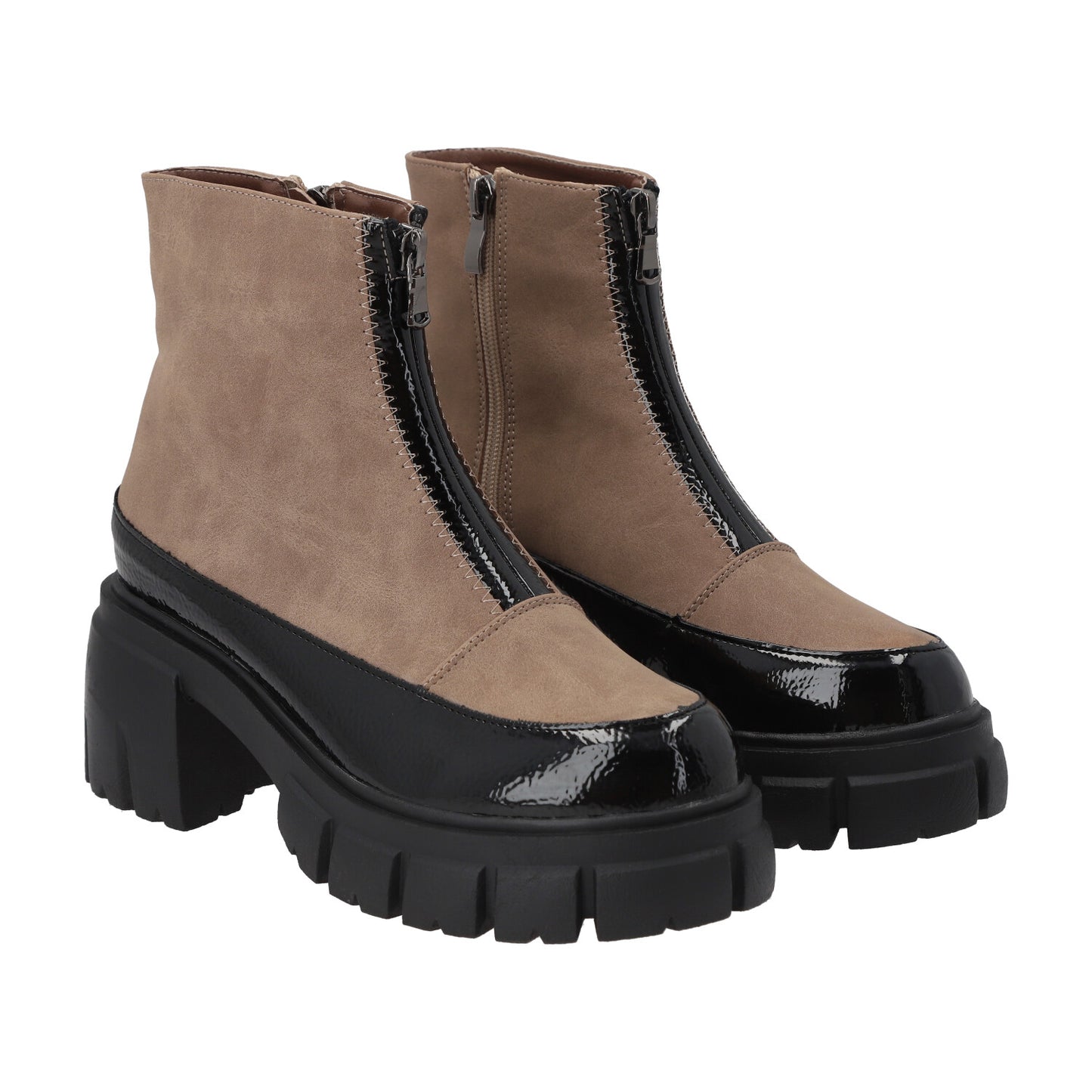 Botin Mujer Camel Plataforma Eva Detogni