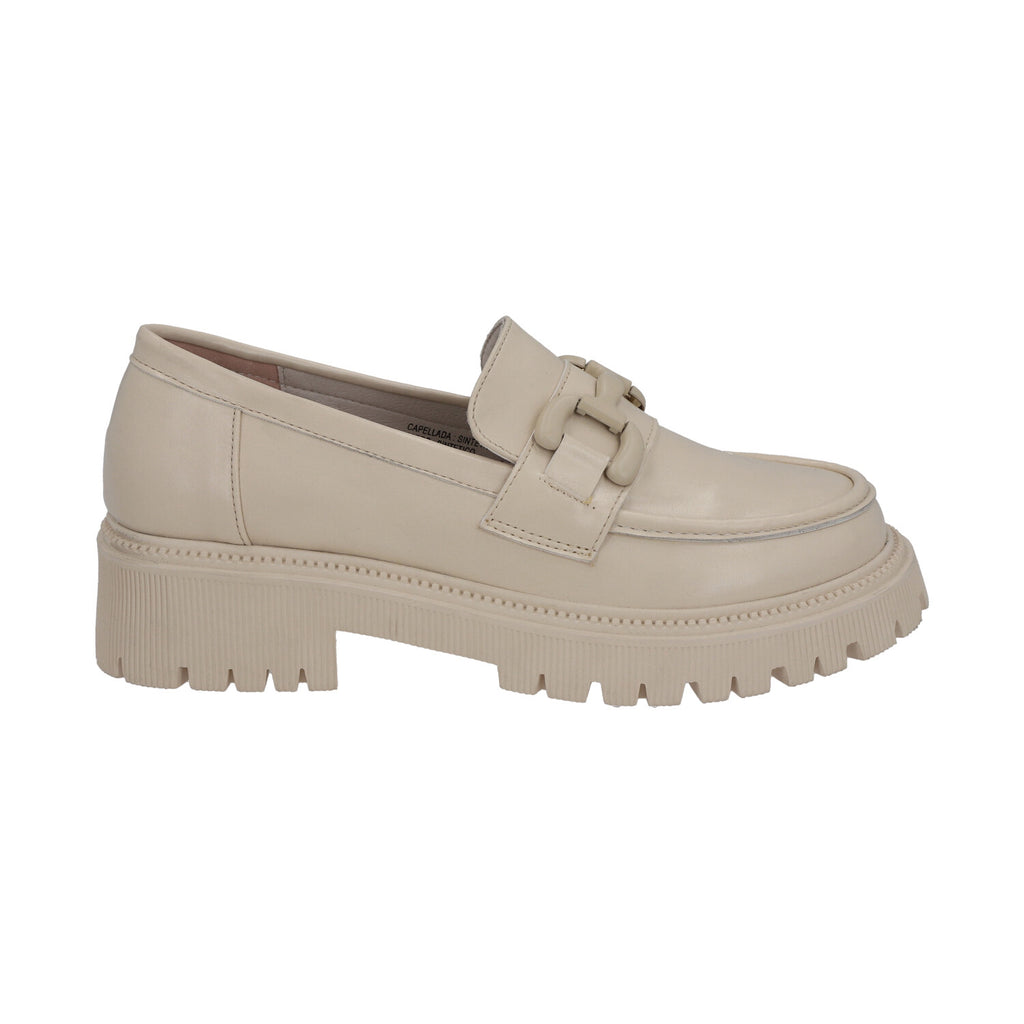 Mocasin Mujer Beige Adela Detogni