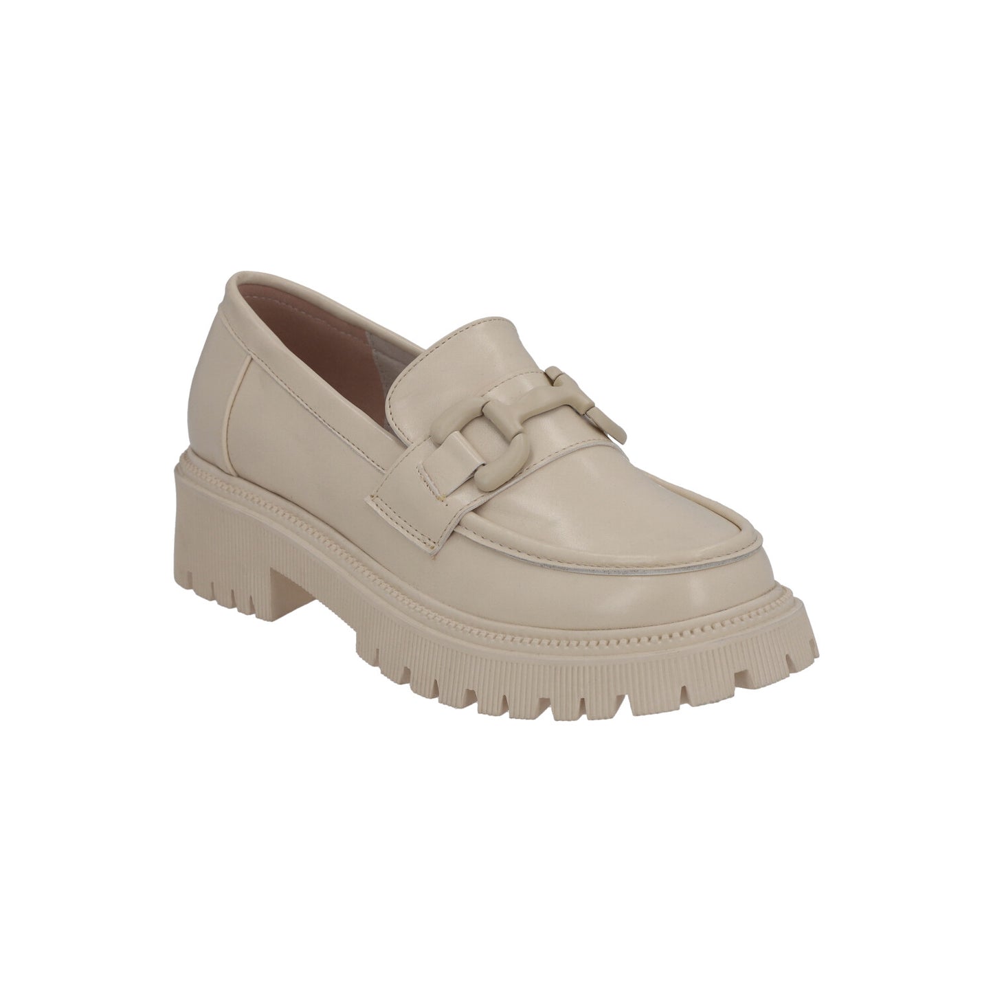 Mocasin Mujer Beige Adela Detogni
