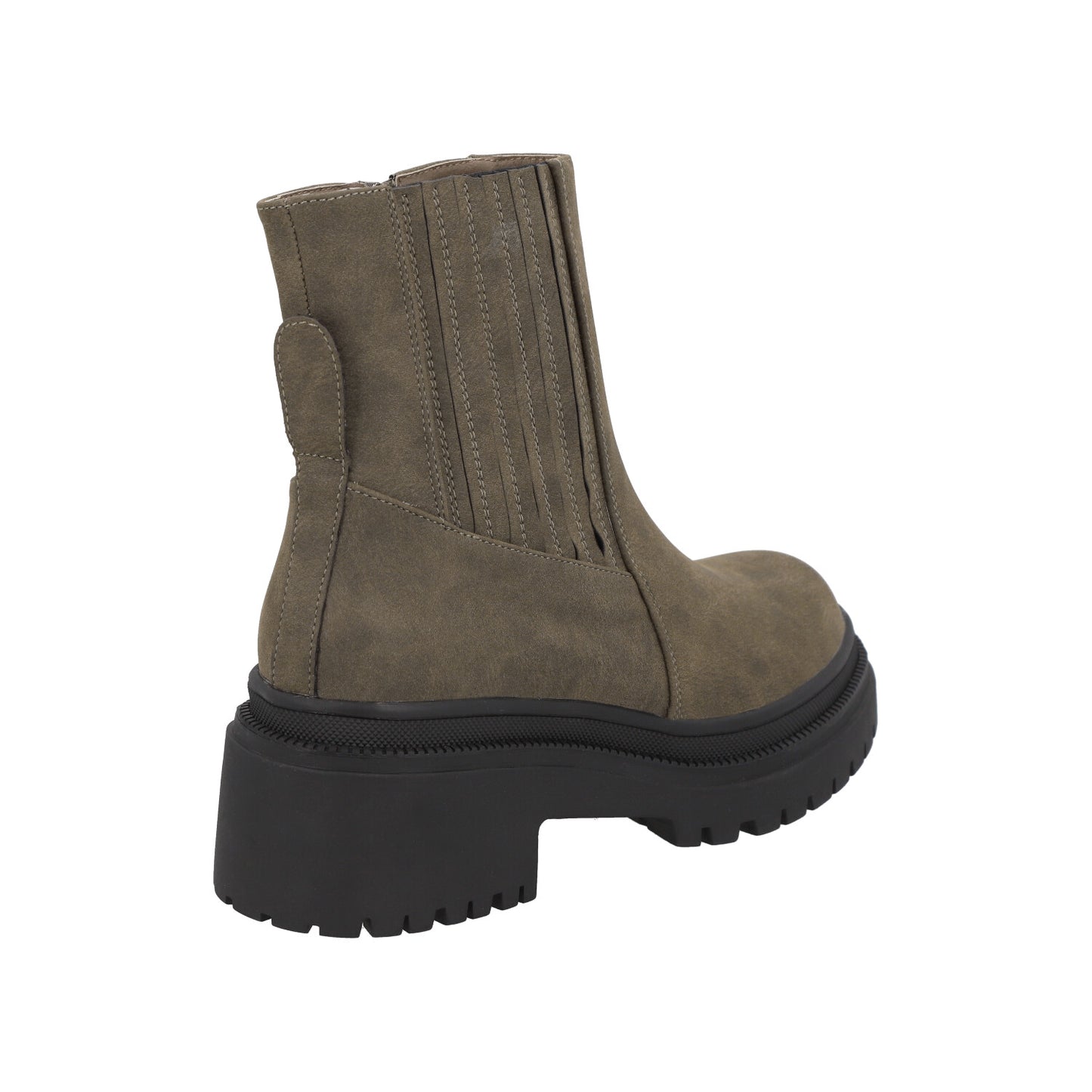 Botin Mujer Oliva Plataforma Celia Detogni