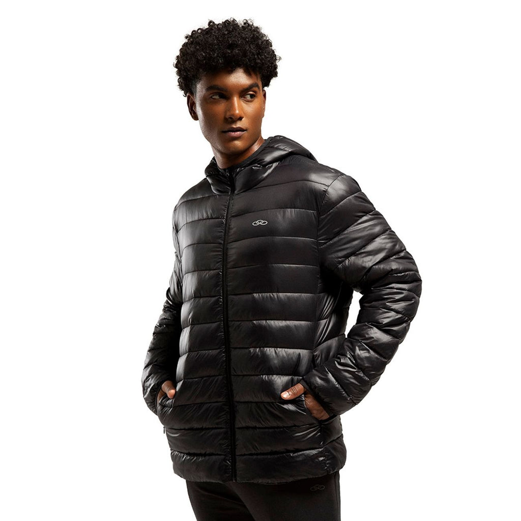 CHAQUETA PUFF NEGRA HOMBRE