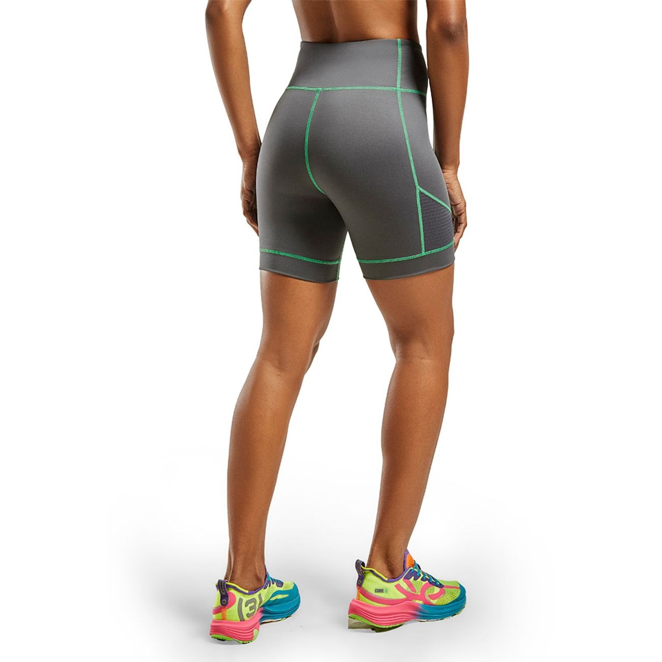 CALZA RUNNER 5 GRIS MUJER