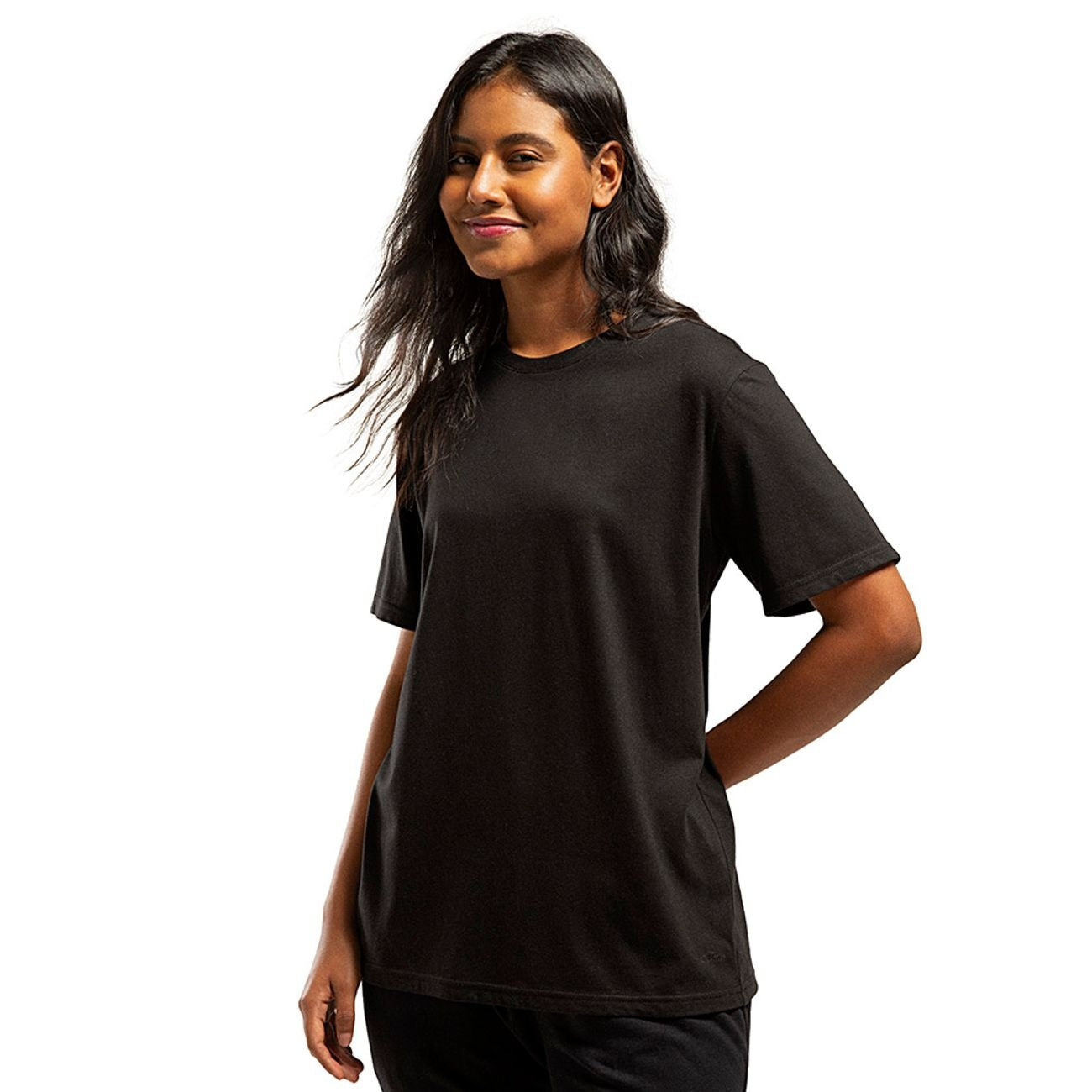 POLERA CASUAL NEGRO HOMBRE