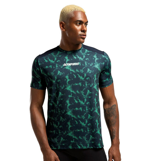 POLERA STAMP AZULADA HOMBRE