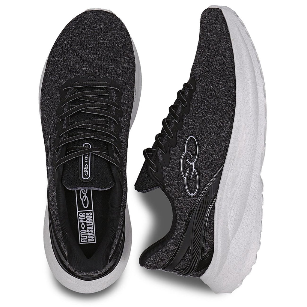 Zapatilla Hombre Triunfo 3 Negro/Gris