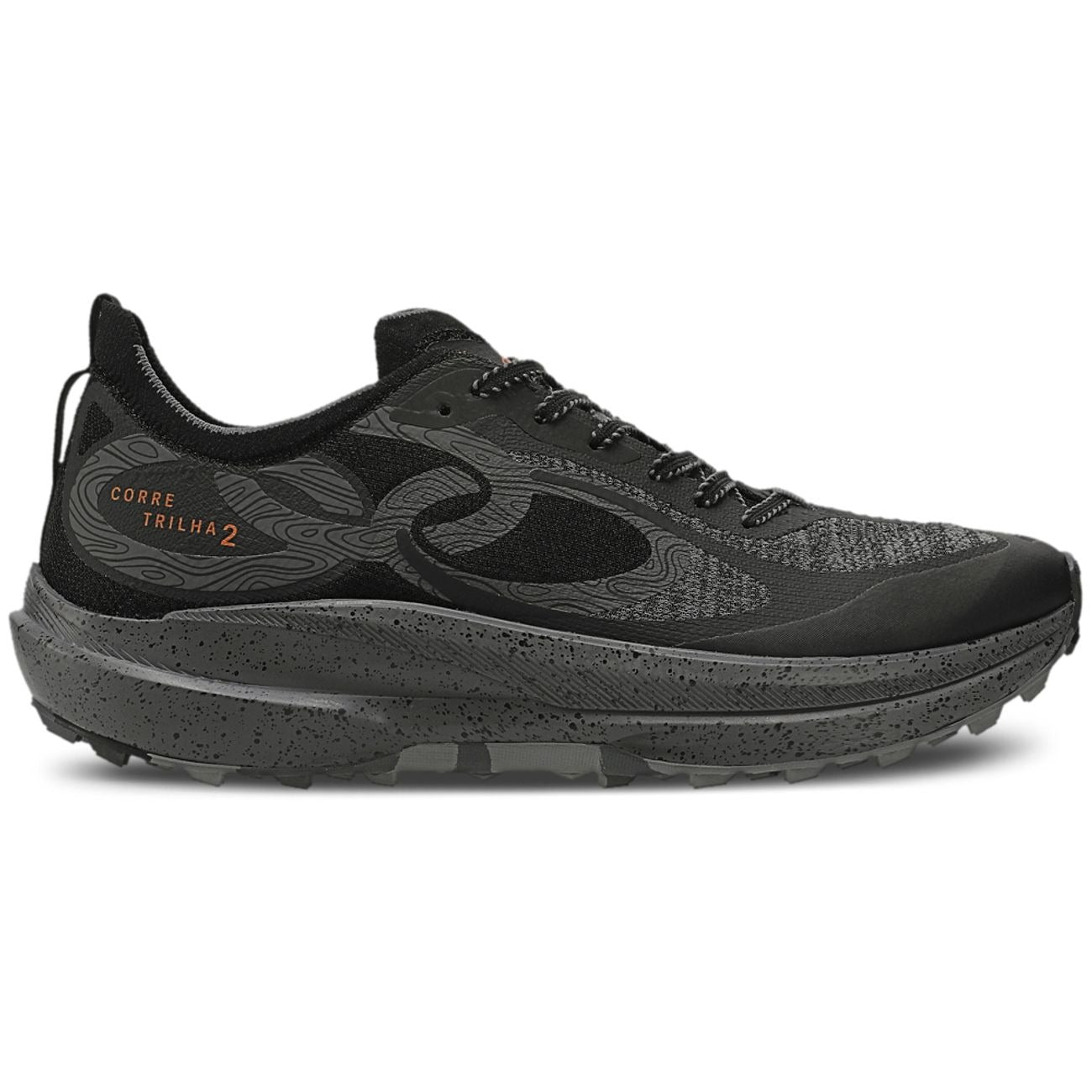 Zapatilla Trail Running Hombre Corre Trilha 2 Negro