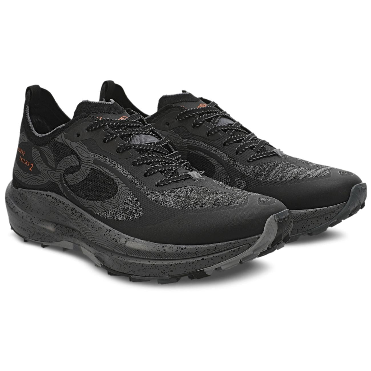 Zapatilla Trail Running Hombre Corre Trilha 2 Negro