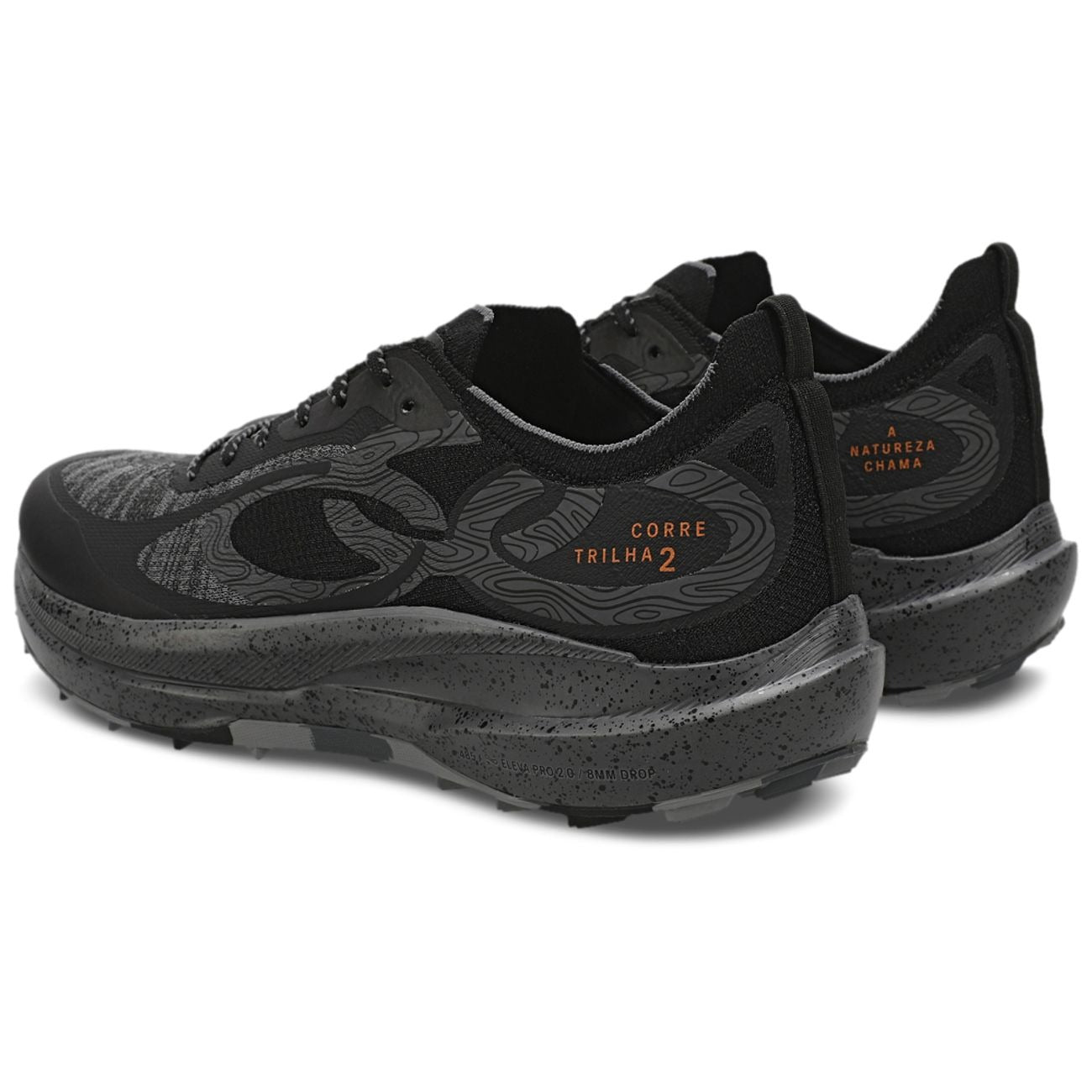 Zapatilla Trail Running Hombre Corre Trilha 2 Negro