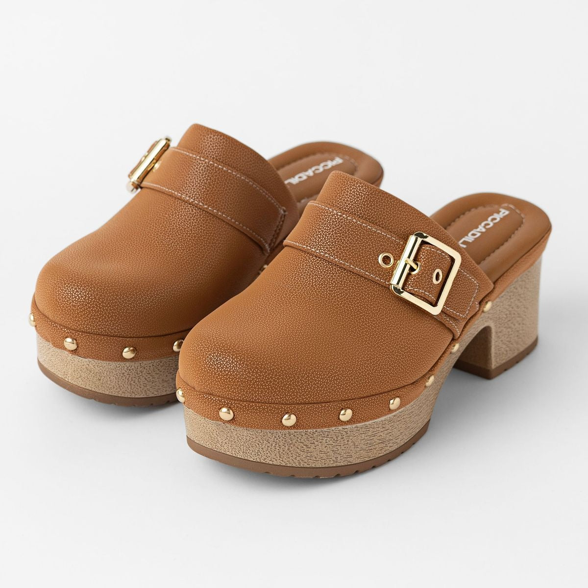 Zueco Mujer Marrón Vita Piccadilly