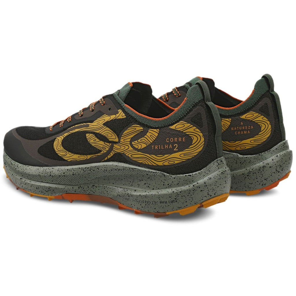 Zapatilla Trail Running Mujer Corre Trilha 2 Café/Militar