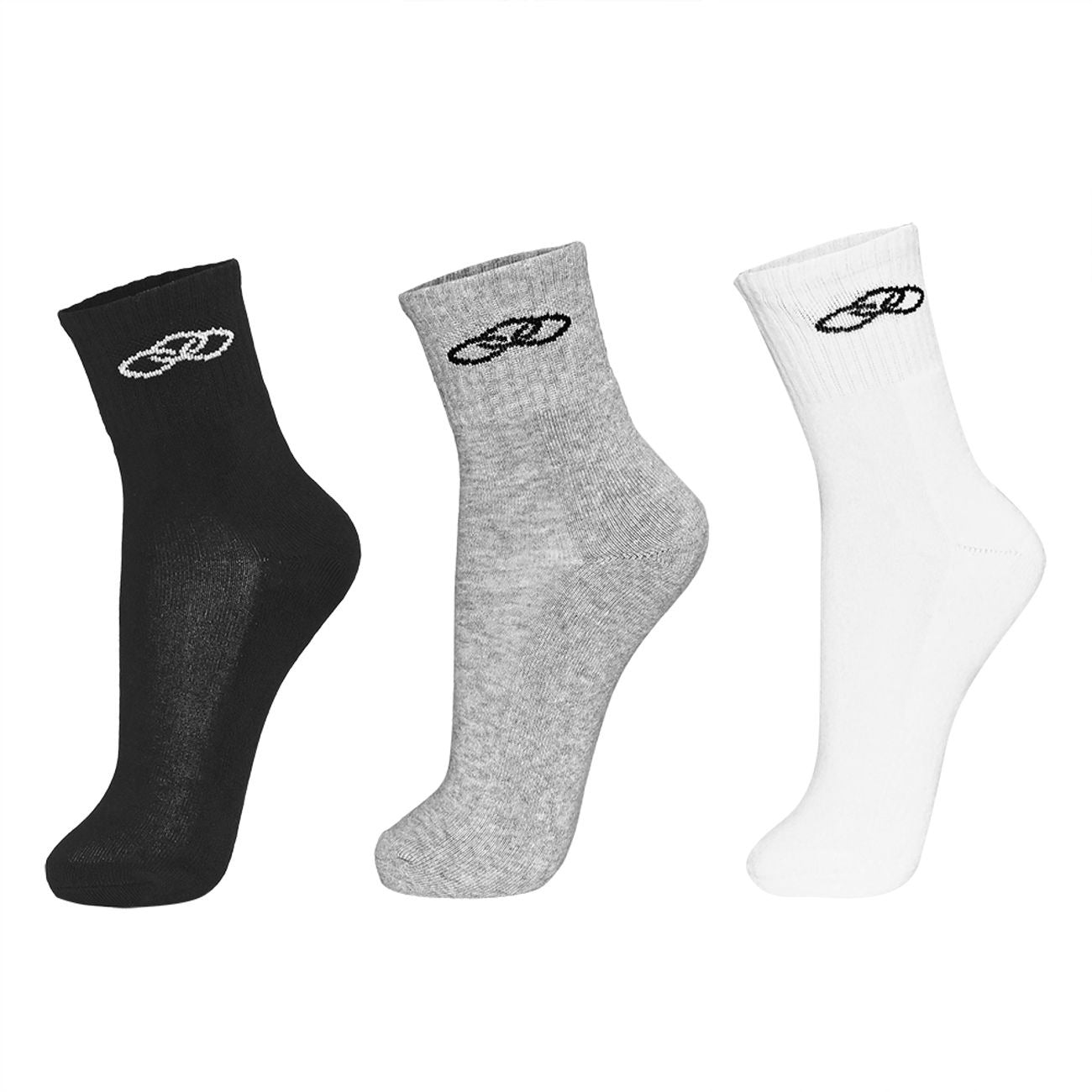 TRIPACK CALCETINES MEDIOS MULTICOLOR MUJER