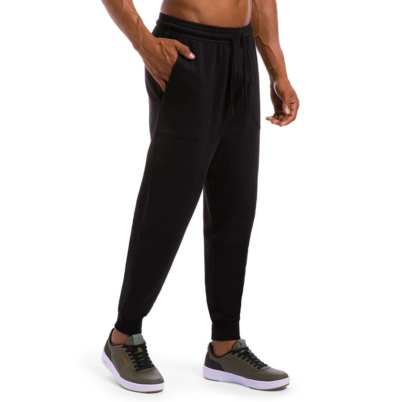 BUZO JOGGING COMFY NEGRO HOMBRE