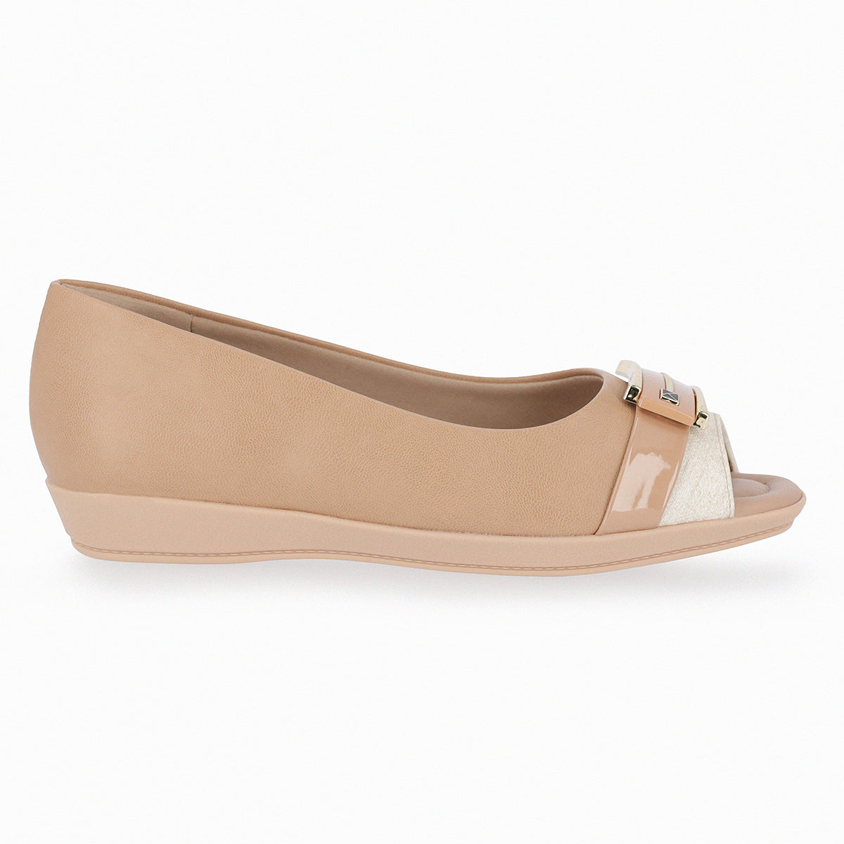 Zapato Mujer Nude/Blanco Pietra Piccadilly