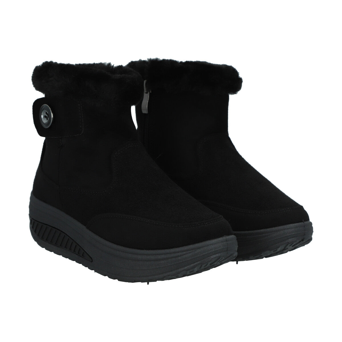 Botin Mujer Negro Sole/Chiporro  Police