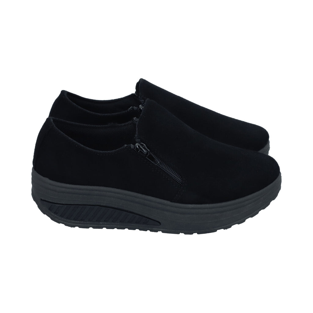Mocasín Mujer Negro Sole Police