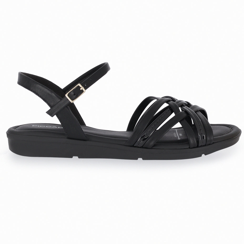 Sandalia Daniele 06 Negro Piccadilly