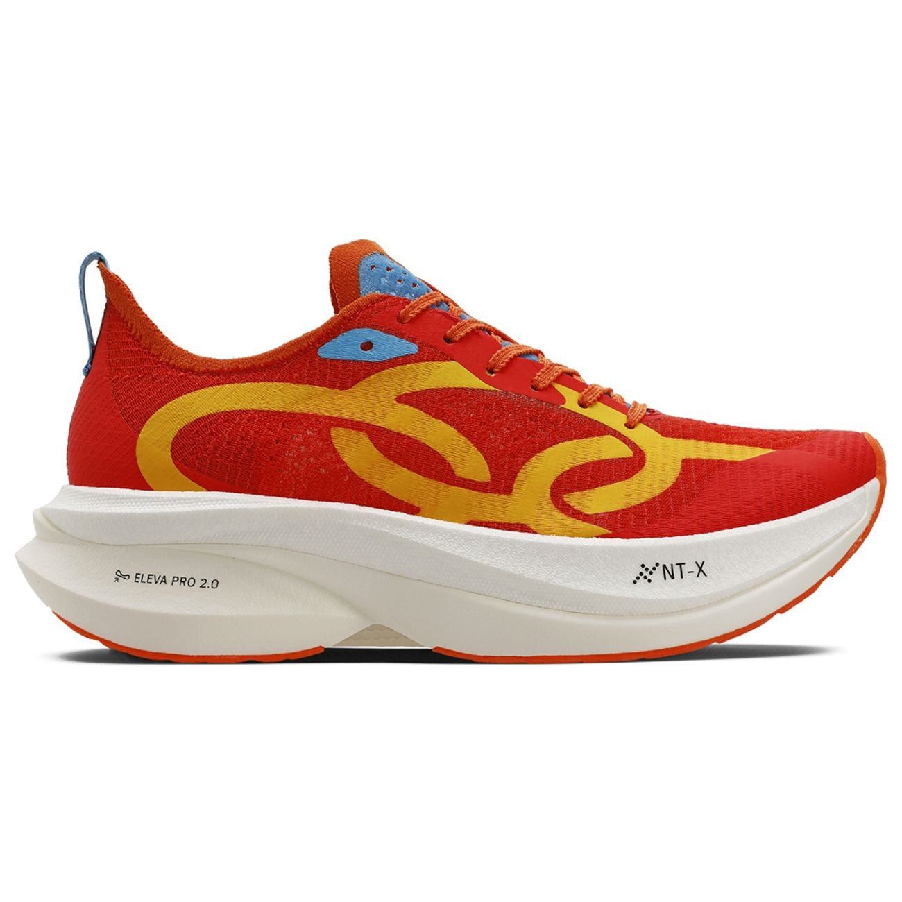 Zapatilla Running Hombre Corre Grafeno 3 Rojo/Amarillo