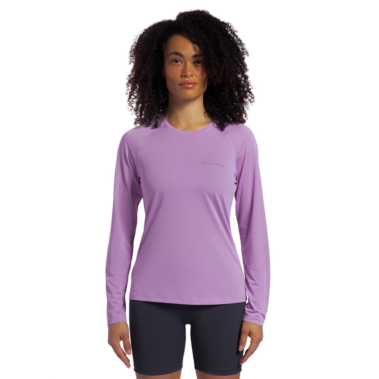 POLERA RUNNER 2.0 MANGA VERBENA MUJER