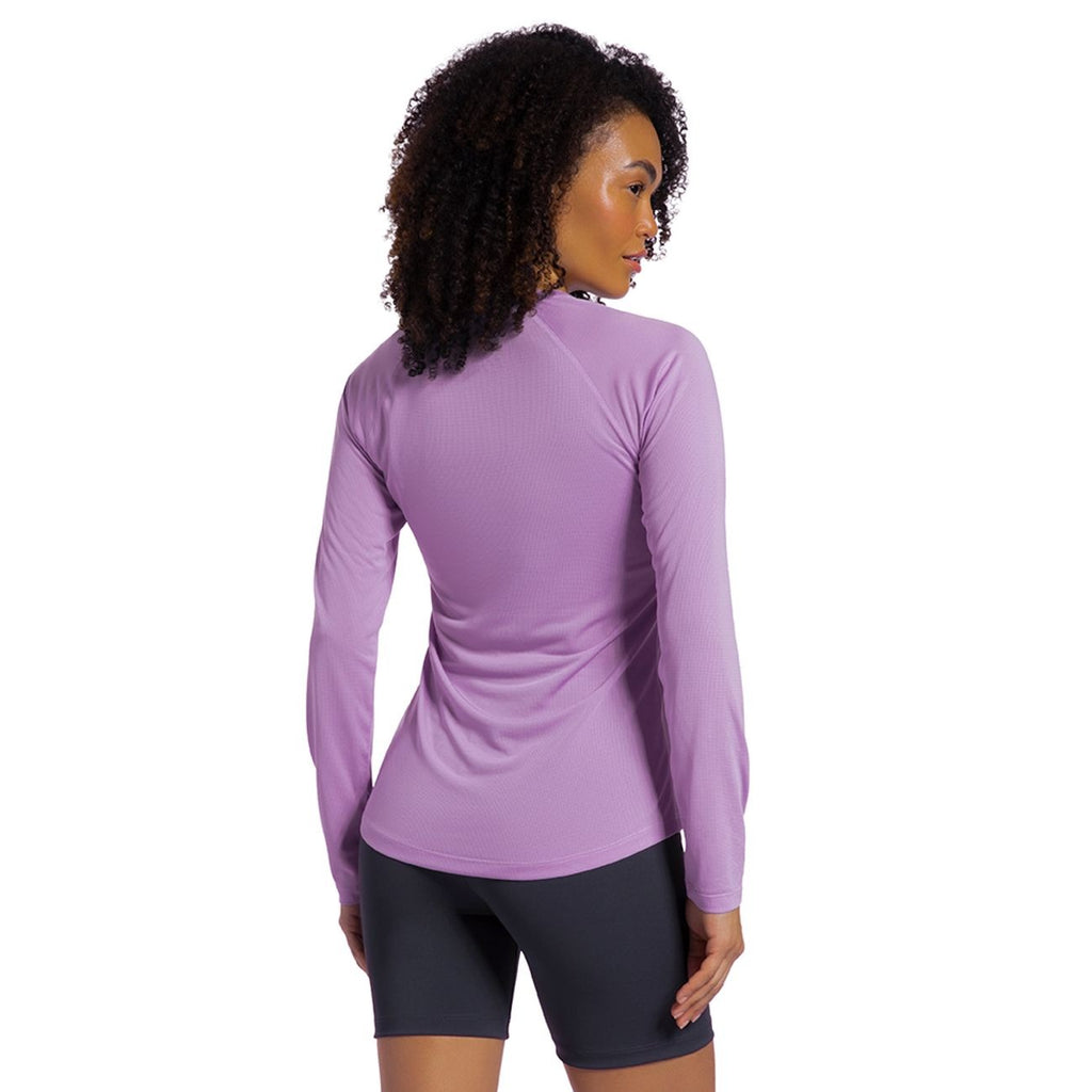 POLERA RUNNER 2.0 MANGA VERBENA MUJER