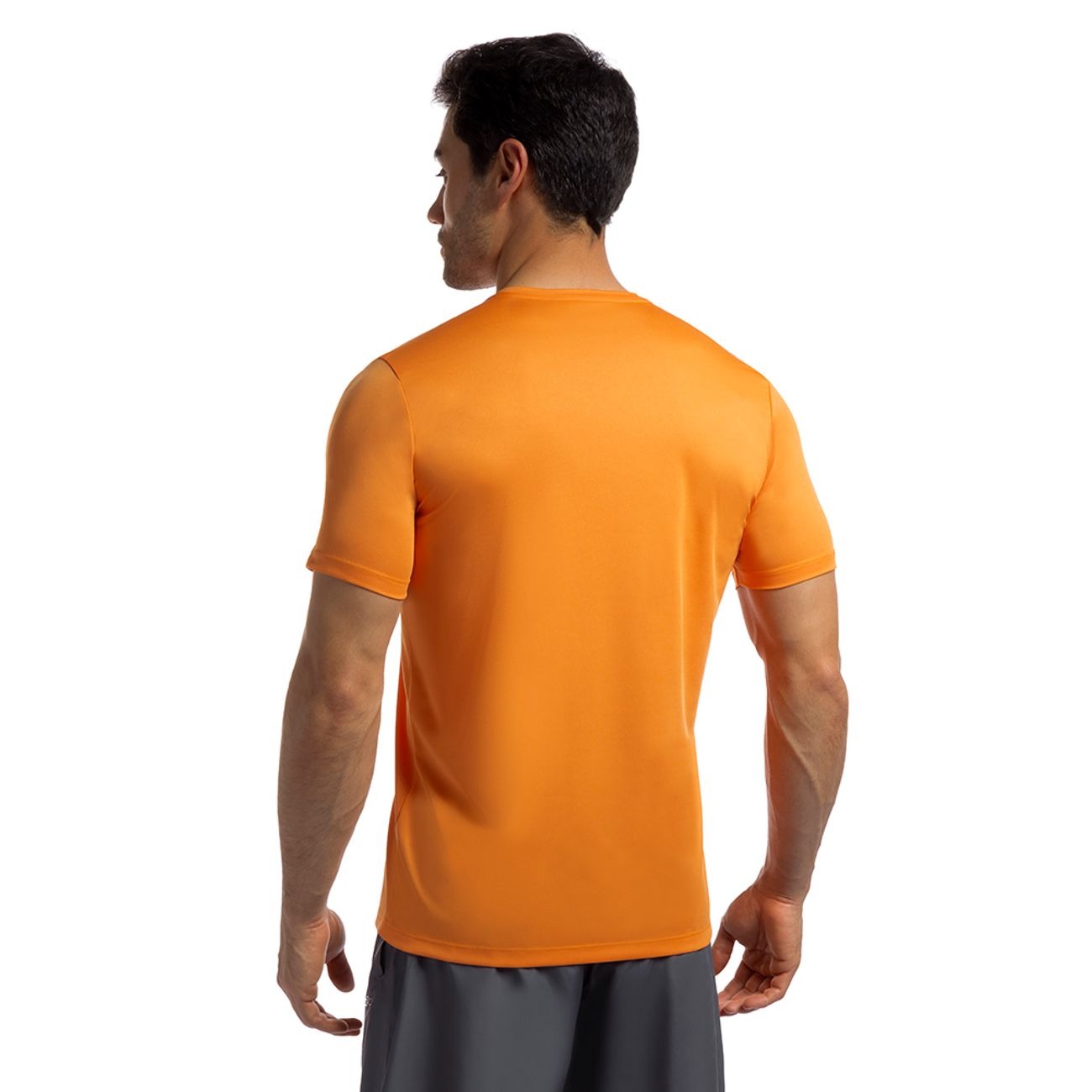 POLERA ESSENTIAL MANGA CORTA NARANJA HOMBRE