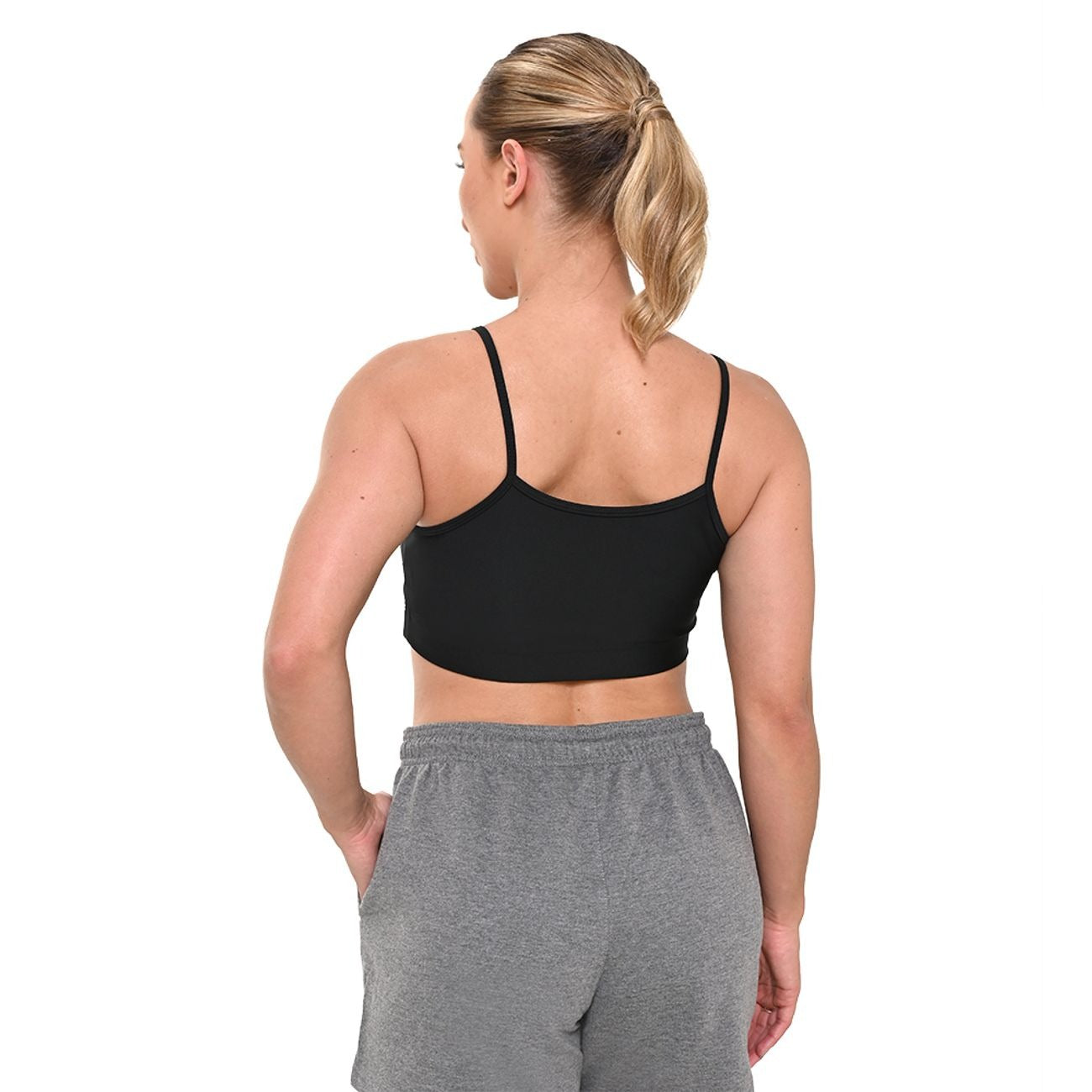 PETO BASIC NEGRO MUJER OLYMPIKUS