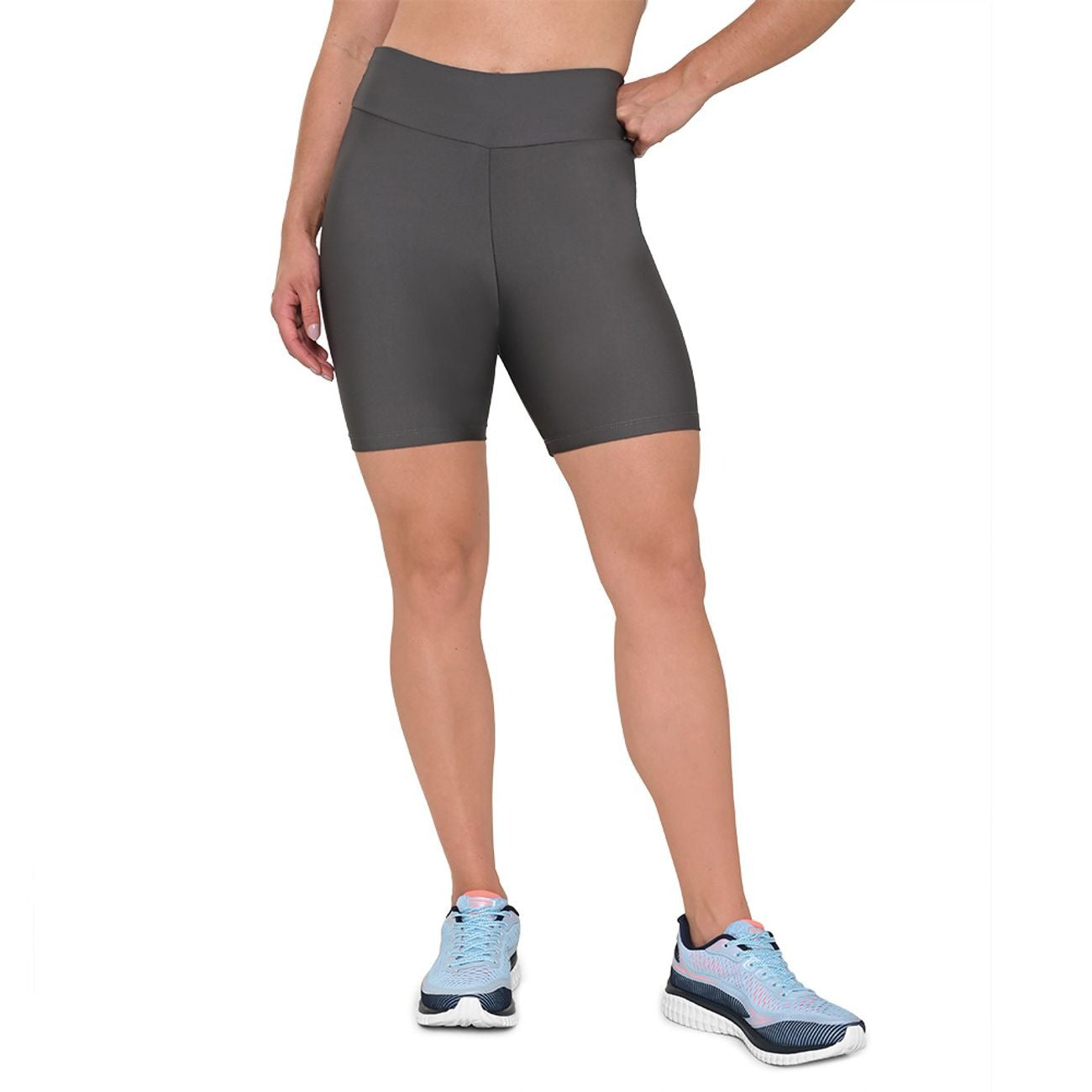 CALZA BASIC 6 GRIS MUJER