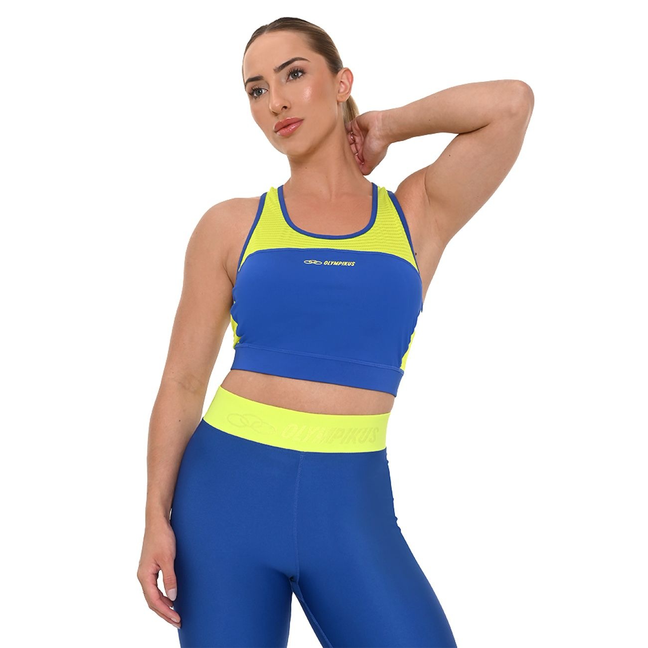 PETO RUNNER AZUL/AMARILLO MUJER