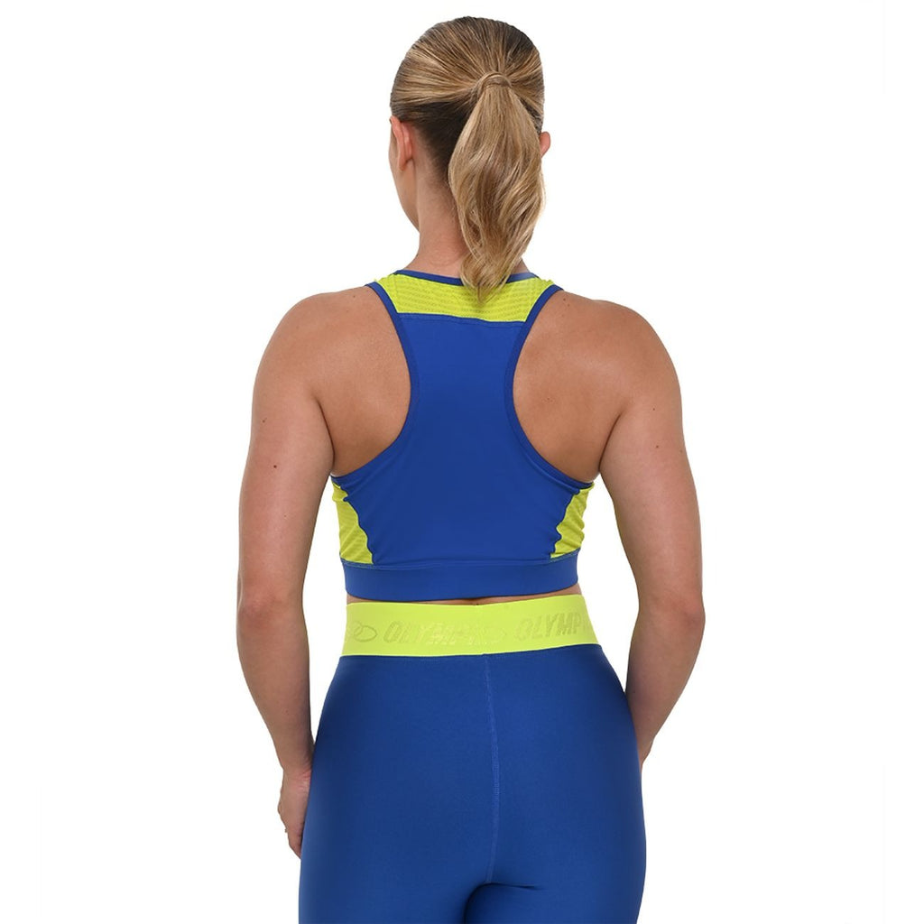 PETO RUNNER AZUL/AMARILLO MUJER