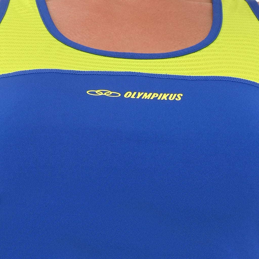 PETO RUNNER AZUL/AMARILLO MUJER