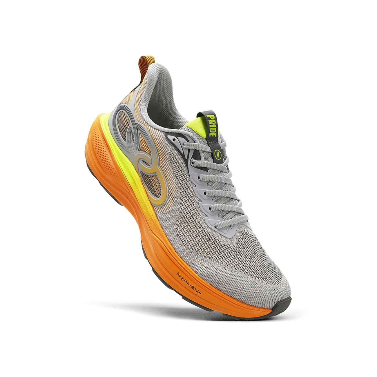 Zapatilla Running Hombre Pride 4 Gris/Naranja