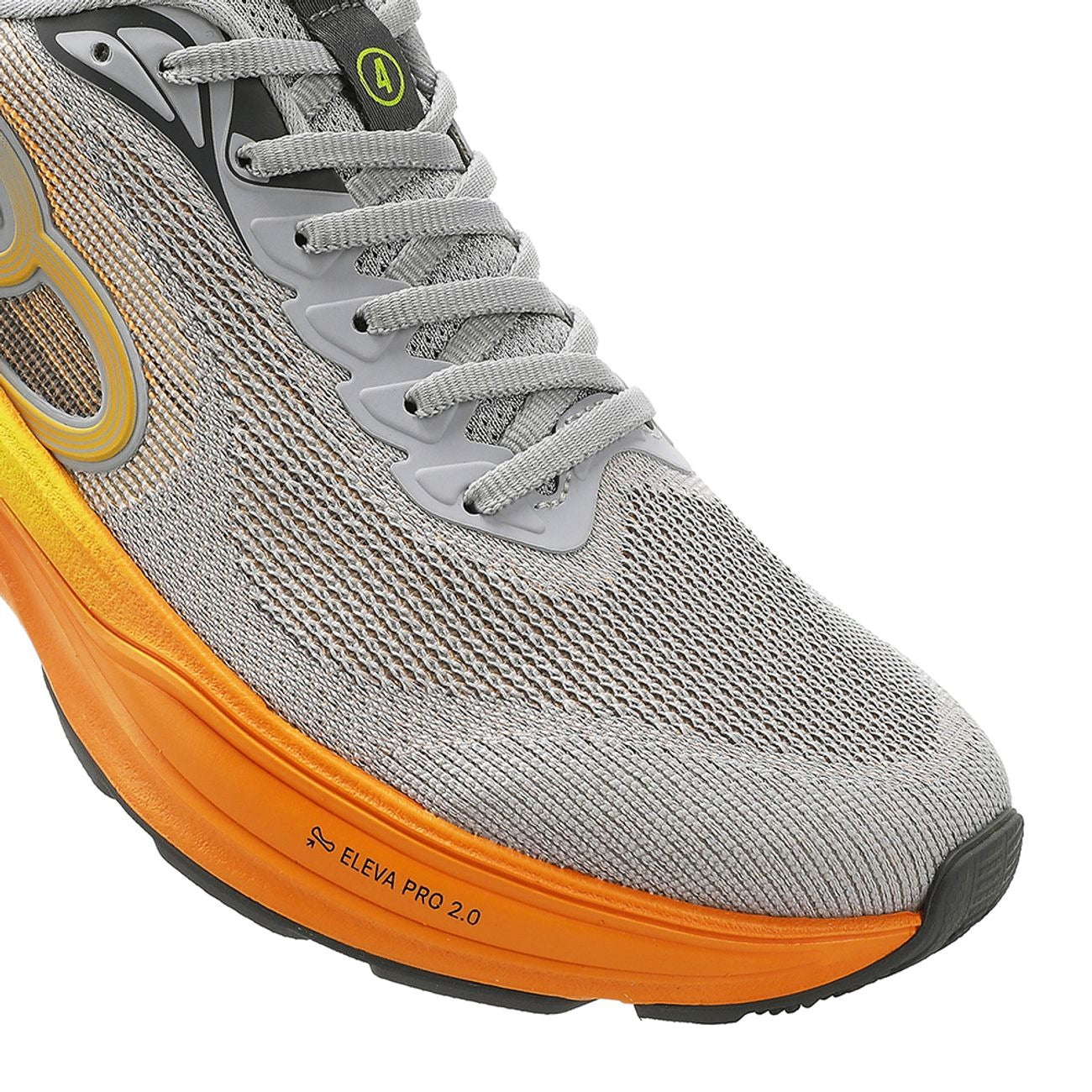 Zapatilla Running Mujer Pride 4 Gris/Naranja